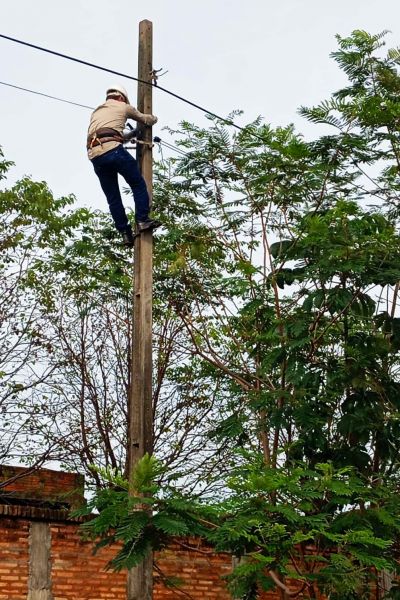 Montaje de Red en la ciudad Santa Rosa – Misiones.